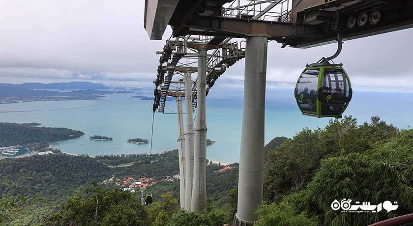 سرگرمی تله کابین لنکاوی شهر مالزی کشور لنکاوی