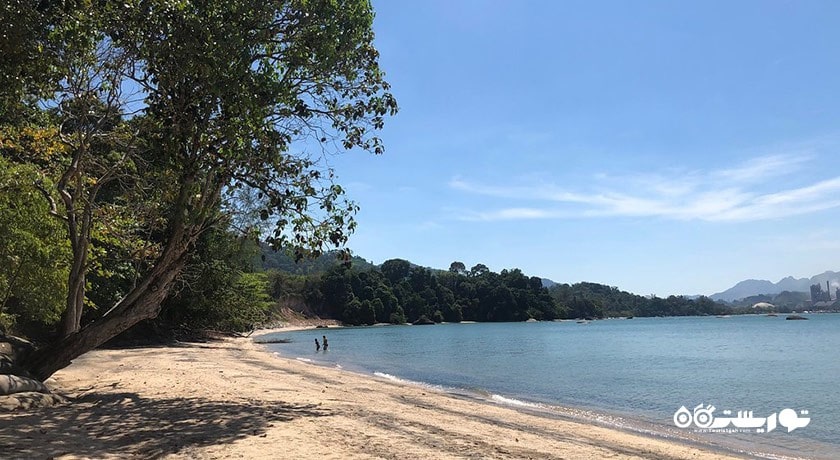 سرگرمی ساحل پانتای پاسیر تنکوراک شهر مالزی کشور لنکاوی