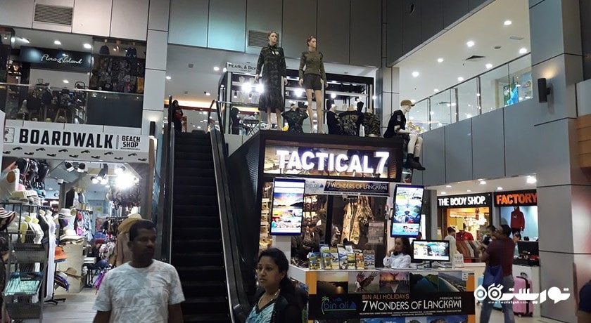 مرکز خرید مرکز خرید چنانگ شهر مالزی کشور لنکاوی