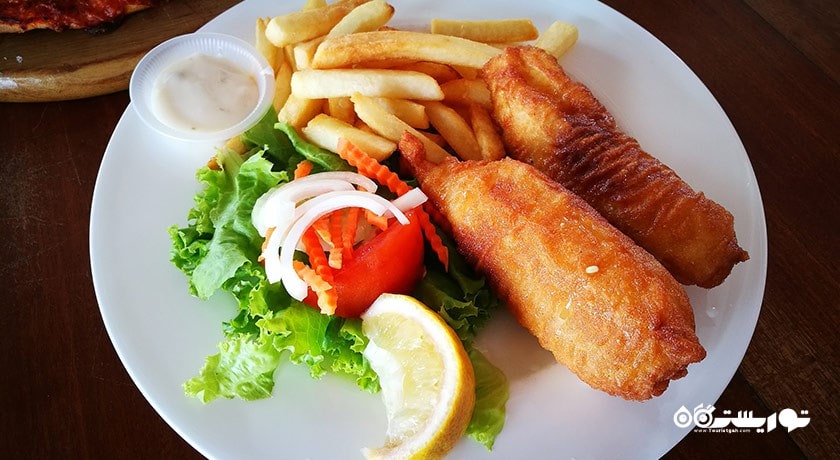 رستوران رستوران اسکاربرو فیش اند چیپس تانجانگ رو شهر لنکاوی 