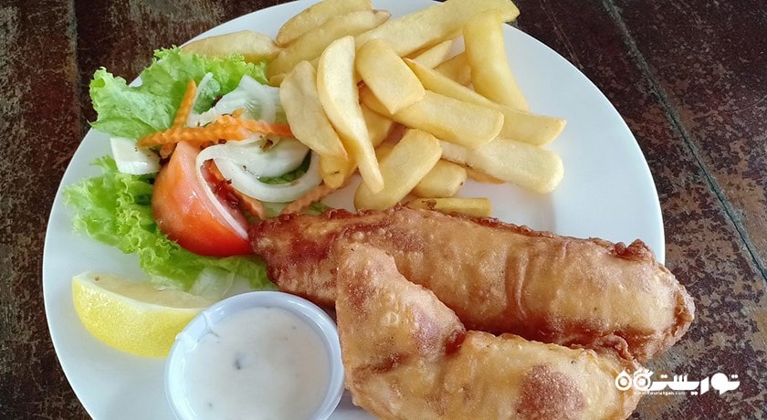 رستوران رستوران اسکاربرو فیش اند چیپس تانجانگ رو شهر لنکاوی 