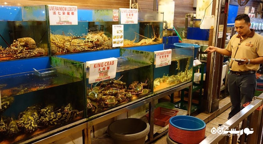 رستوران رستوران غذاهای دریایی ارکید ریا شهر لنکاوی 