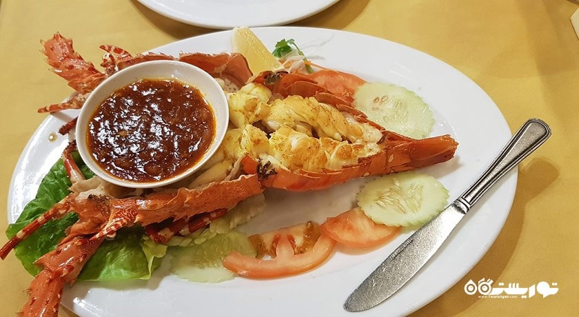 رستوران رستوران غذاهای دریایی ارکید ریا شهر لنکاوی 