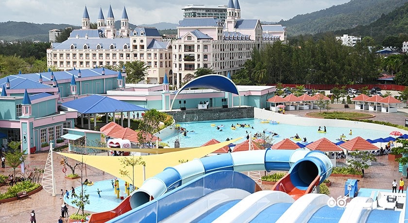 سرگرمی پارک آبی اسپلش اوت شهر مالزی کشور لنکاوی