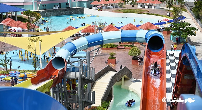 سرگرمی پارک آبی اسپلش اوت شهر مالزی کشور لنکاوی