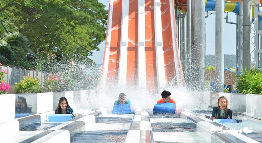 سرگرمی پارک آبی اسپلش اوت شهر مالزی کشور لنکاوی