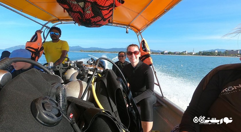 سرگرمی غواصی در لنکاوی شهر مالزی کشور لنکاوی