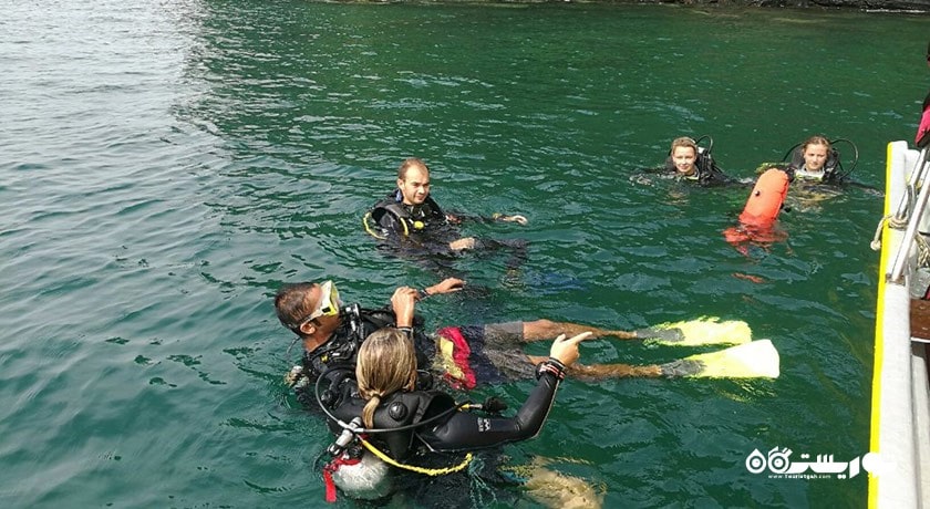 سرگرمی غواصی در لنکاوی شهر مالزی کشور لنکاوی