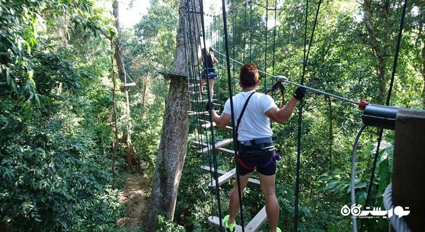 سرگرمی اسکای ترکس ادونچر شهر مالزی کشور لنکاوی