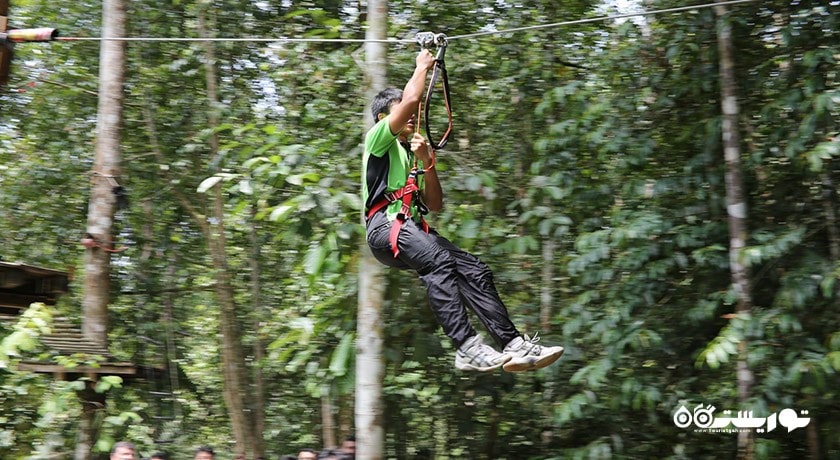 سرگرمی اسکای ترکس ادونچر شهر مالزی کشور لنکاوی