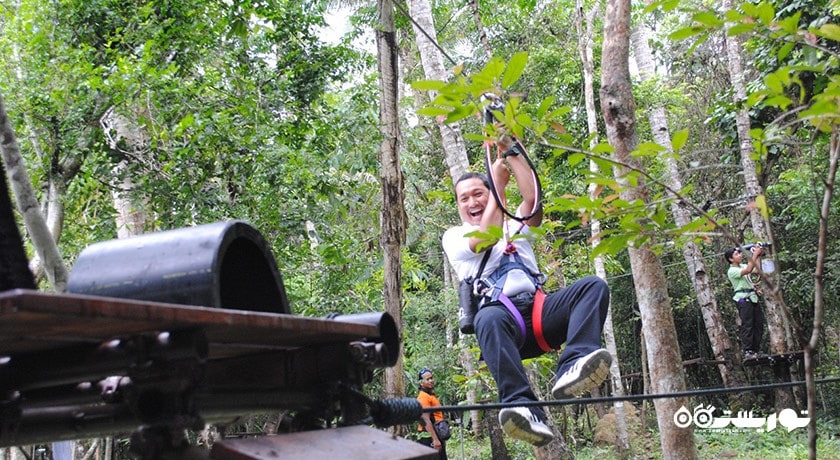 سرگرمی اسکای ترکس ادونچر شهر مالزی کشور لنکاوی