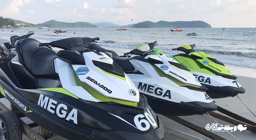 سرگرمی جت اسکی در لنکاوی شهر مالزی کشور لنکاوی