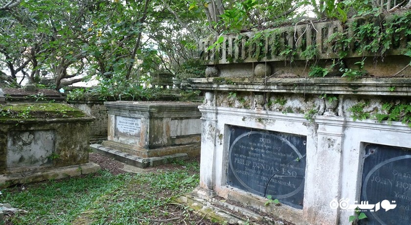  گورستان پروتستان شهر مالزی کشور پنانگ