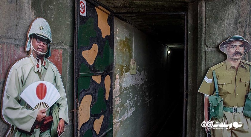  موزه جنگ پنانگ شهر مالزی کشور پنانگ