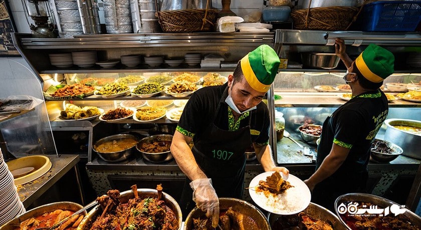 رستوران رستوران حمیدیه شهر پنانگ 