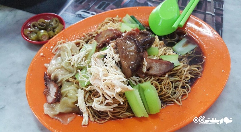 رستوران کافه کنگ پین شهر پنانگ 