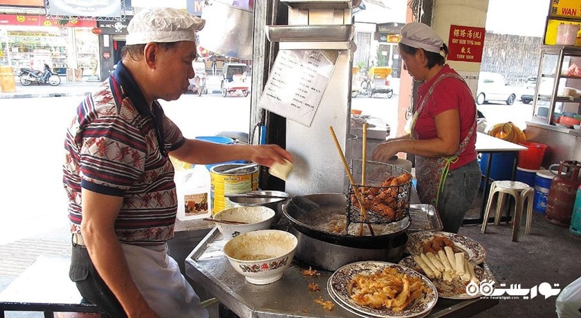 رستوران کافه کنگ پین شهر پنانگ 