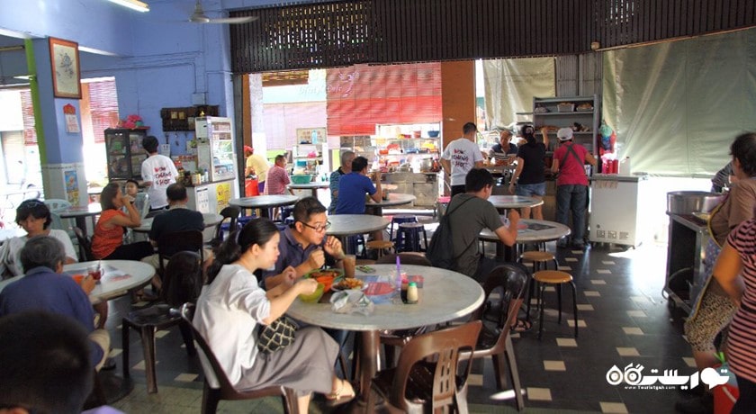 رستوران کافه کنگ پین شهر پنانگ 