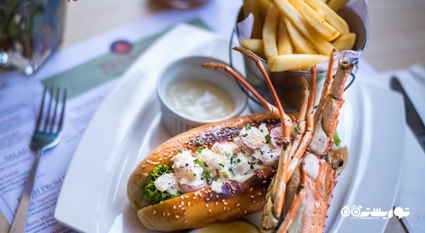 رستوران کافه د بوک ساندویچ شهر پنانگ 