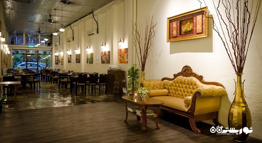 رستوران کافه د بوک ساندویچ شهر پنانگ 