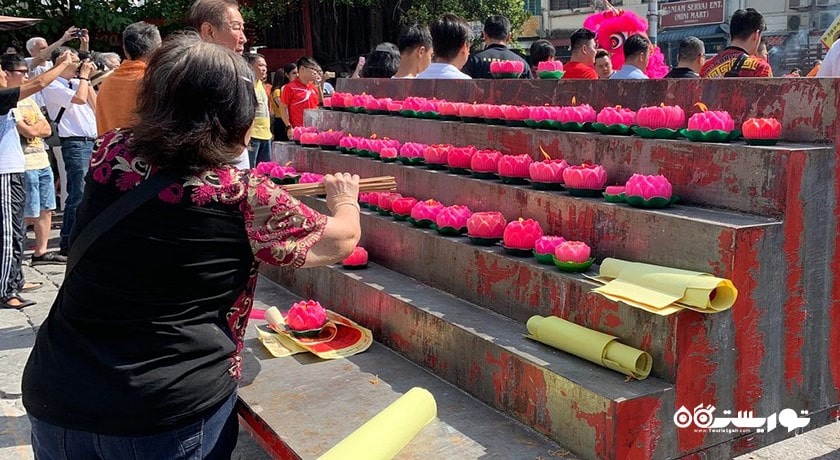  معبد کوآن یین شهر مالزی کشور پنانگ