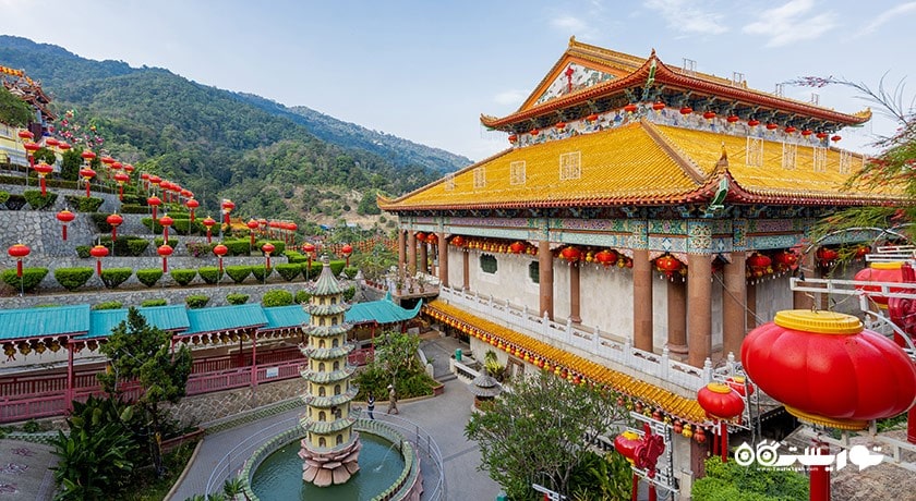  معبد کک لوک سی شهر مالزی کشور پنانگ