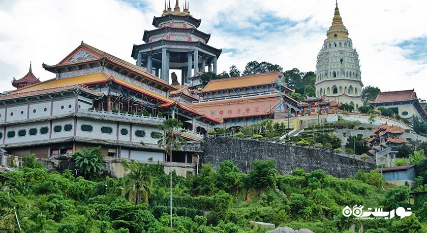 معبد کک لوک سی شهر مالزی کشور پنانگ