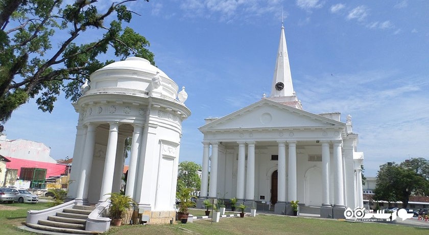  کلیسای سنت جورج شهر مالزی کشور پنانگ