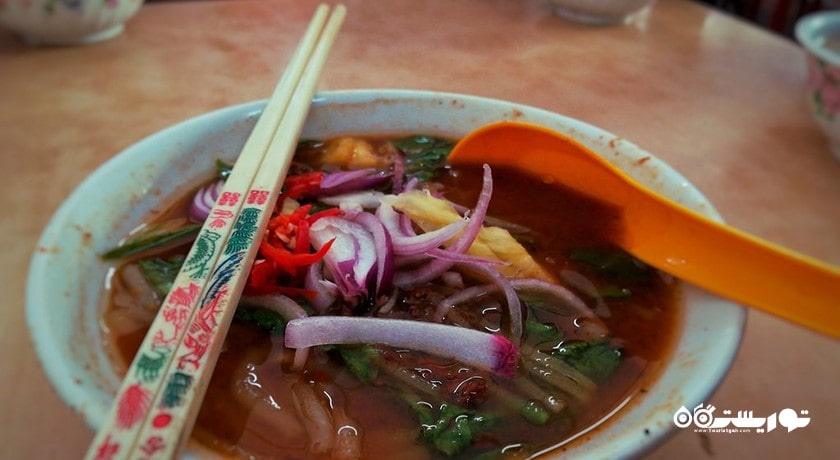 سرگرمی تور غذاهای خیابانی در پنانگ شهر مالزی کشور پنانگ