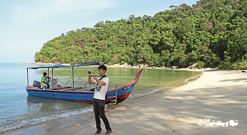 سرگرمی کشتی سواری در پنانگ شهر مالزی کشور پنانگ