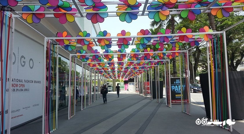 مرکز خرید مرکز خرید گرنی پاراگون شهر مالزی کشور پنانگ