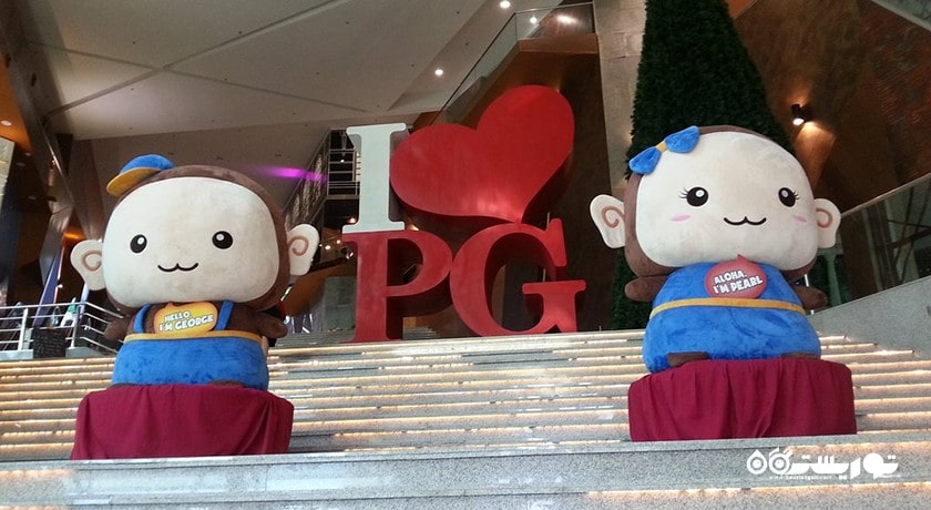 مرکز خرید مرکز خرید کومتار پنانگ شهر مالزی کشور پنانگ