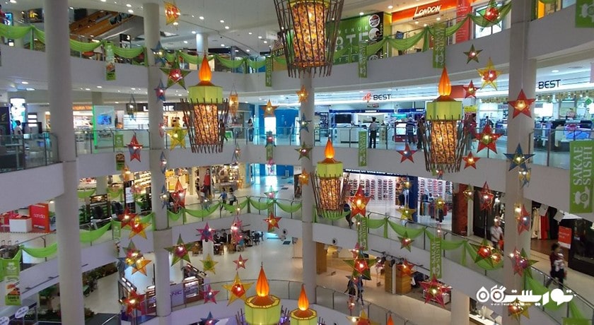مرکز خرید مرکز خرید کومتار پنانگ شهر مالزی کشور پنانگ