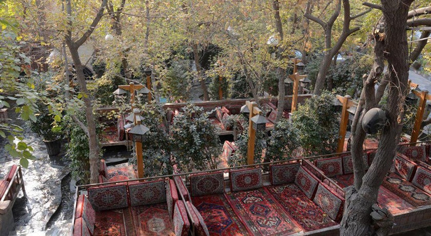 رستوران رستوران باغچه حسین فرحزاد شهر تهران 
