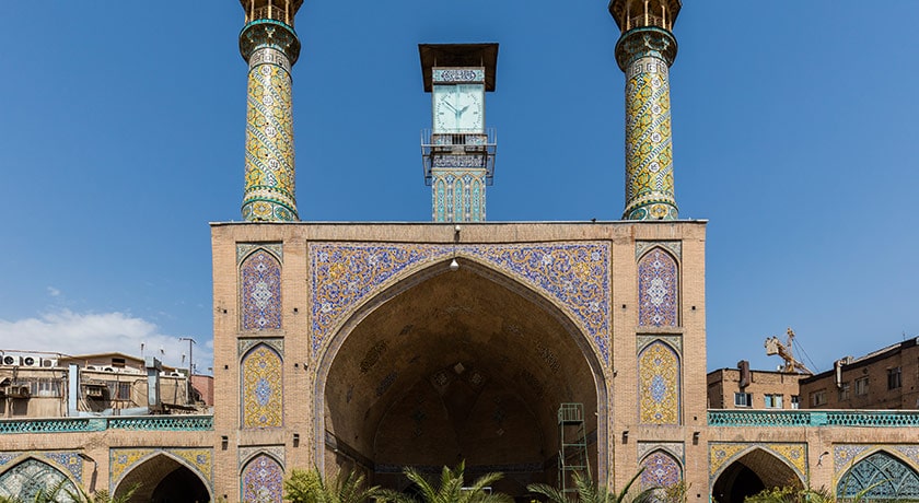  مسجد شاه تهران (مسجد امام خمینی) شهرستان تهران استان تهران