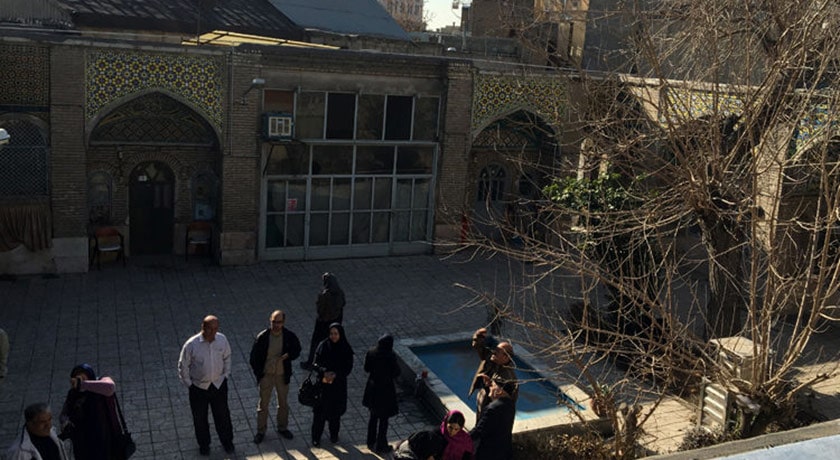  مسجد و مدرسه مشیر السلطنه (مسجد ساعت یا مسجد الاقصی) شهرستان تهران استان تهران