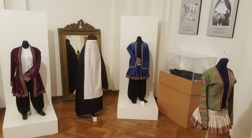  موزه پوشاک سلطنتی (کاخ شمس) شهرستان تهران استان تهران
