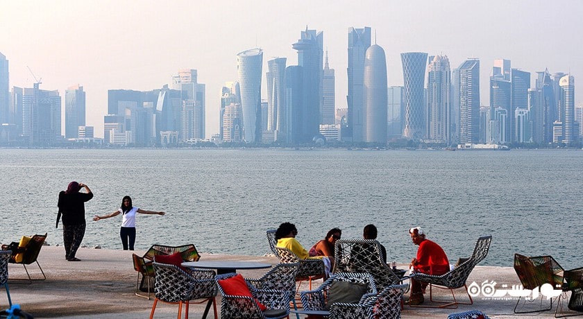 کورنیش در دوحه -  شهر دوحه