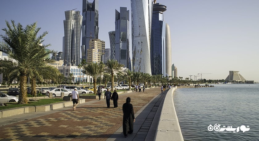 کورنیش در دوحه -  شهر دوحه