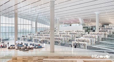  کتابخانه ملی قطر شهر قطر کشور دوحه