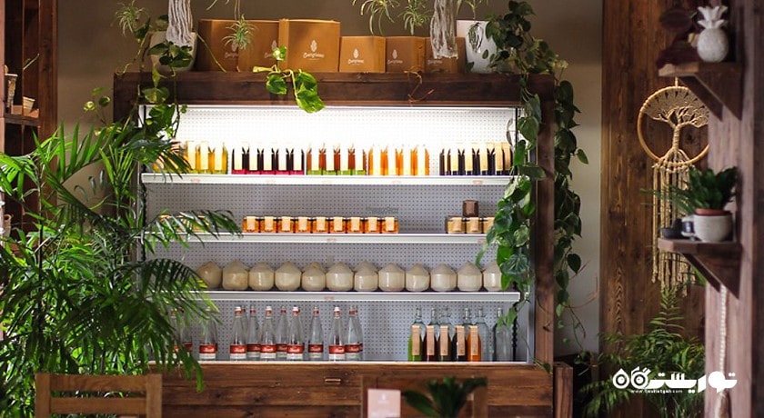 رستوران کافه اورگرین ارگانیکس شهر دوحه 