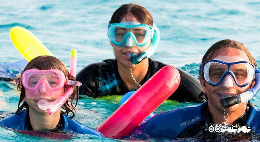 سرگرمی غواصی بدون تجهیزات در دوحه شهر قطر کشور دوحه