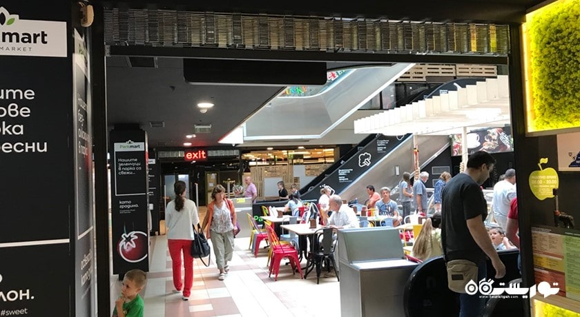 مرکز خرید مرکز خرید پارک مارت شهر بلغارستان کشور وارنا
