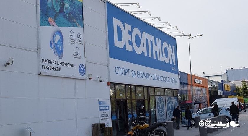 مرکز خرید پارک خرده فروشی وارنا شهر بلغارستان کشور وارنا