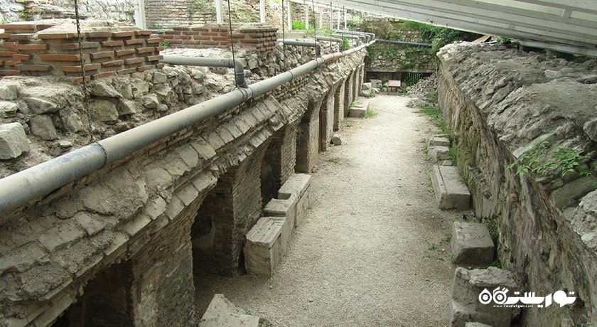  حمام های رومی وارنا شهر بلغارستان کشور وارنا