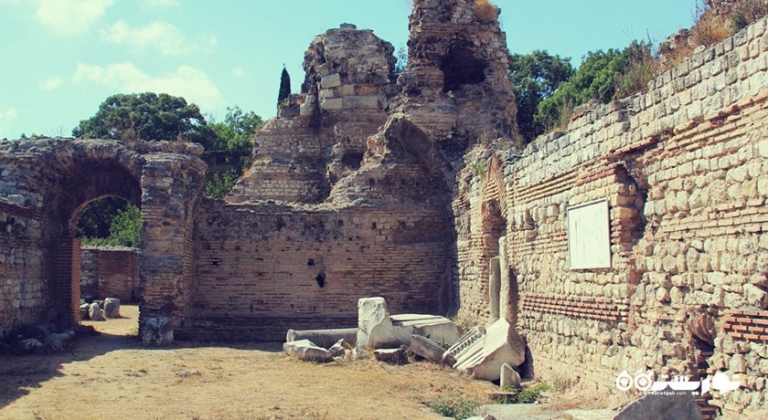  حمام های رومی وارنا شهر بلغارستان کشور وارنا