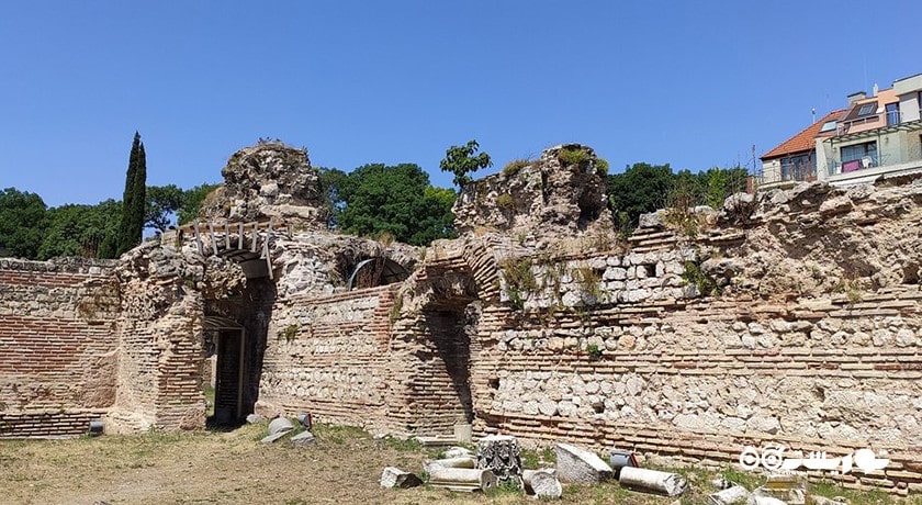  حمام های رومی وارنا شهر بلغارستان کشور وارنا