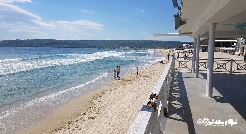 سرگرمی ساحل مرکزی، کوچه ساحلی شهر بلغارستان کشور وارنا