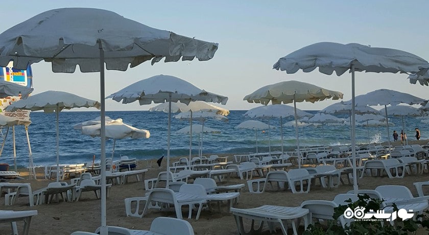 سرگرمی ساحل مرکزی گلدن سندز شهر بلغارستان کشور وارنا