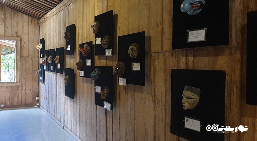  خانه ماسک و عروسک های ستیا دارما شهر اندونزی کشور بالی